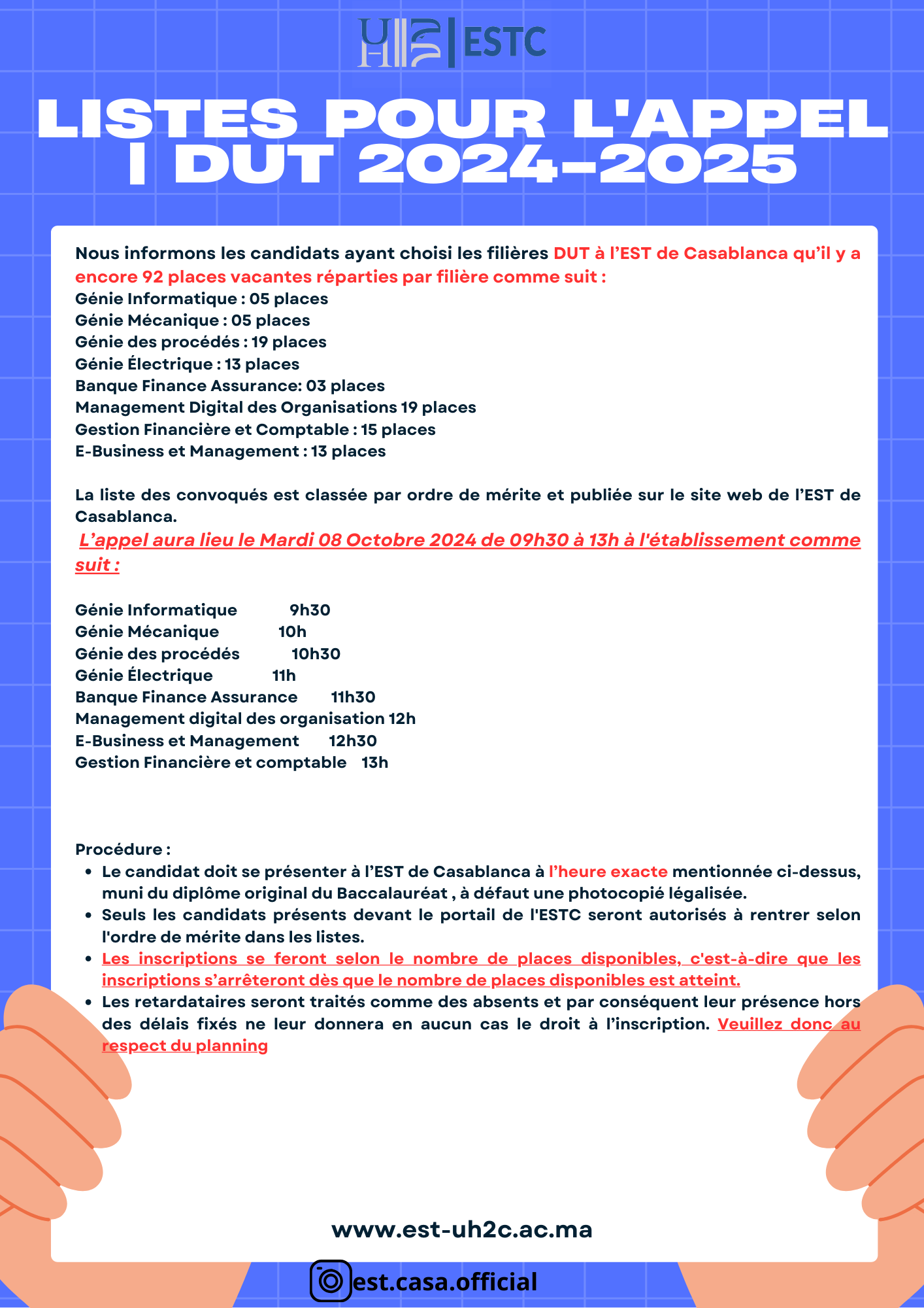 Blue White Modern Attention Poster.png